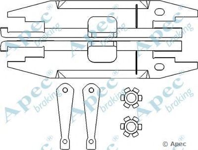 APEC BRAKING adb3019 -  